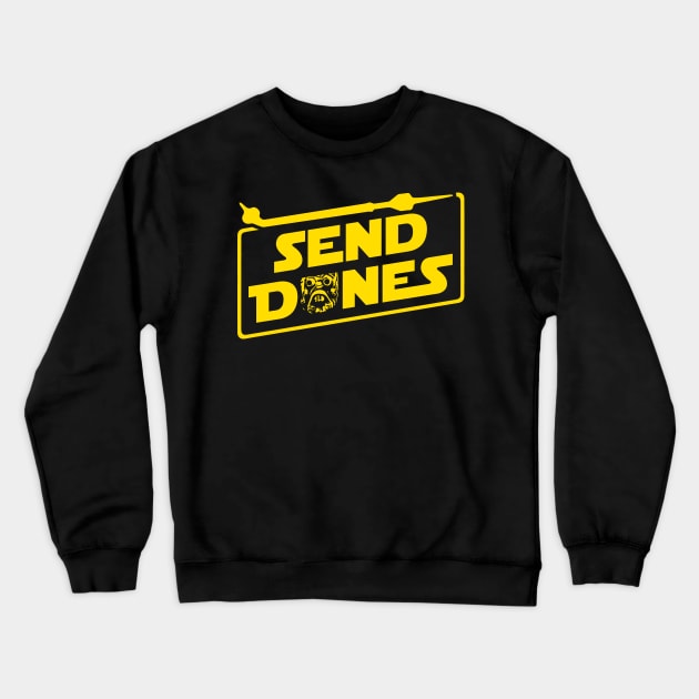 Send Dunes Crewneck Sweatshirt by TrulyMadlyGeekly